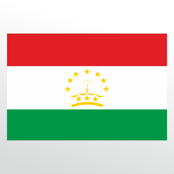 Флаг Таджикистана вектор