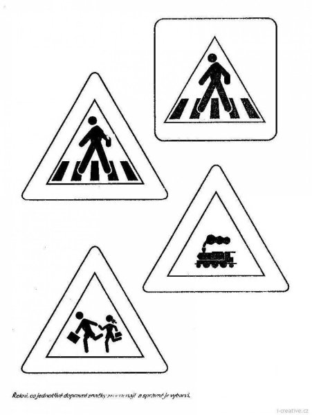 Трафареты дорожные знаки предупреждающие (48 фото)