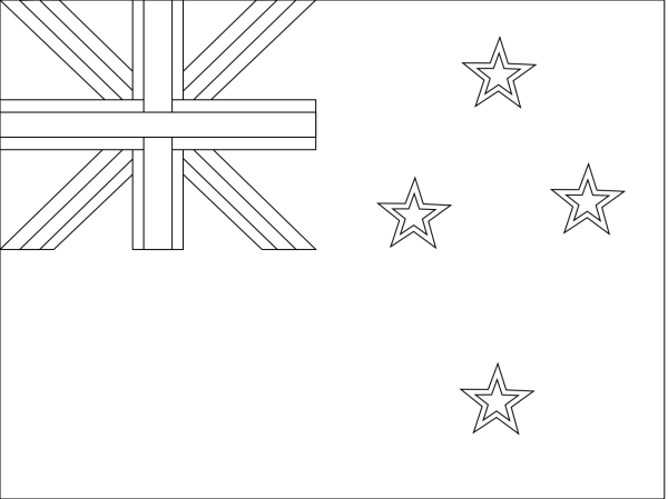 Трафареты флаги англоязычных стран (37 фото)