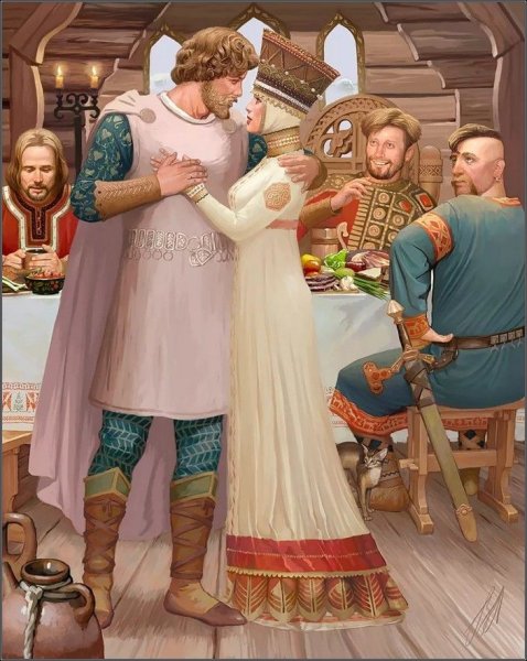 Настасья Микулишна и Добрыня Никитич