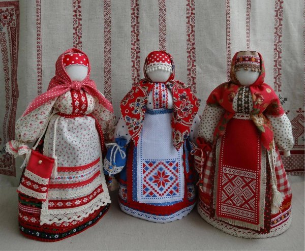 Традиционная народная тряпичная кукла