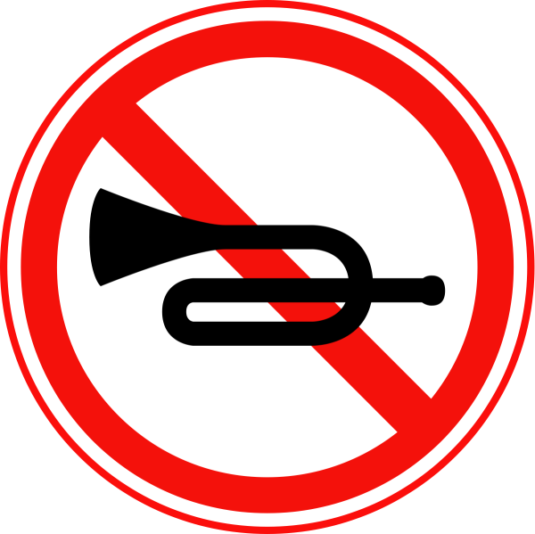 Трафареты подача звукового сигнала запрещена знак (46 фото)