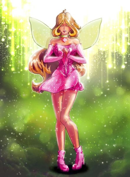 Winx Flora Enchantix Art