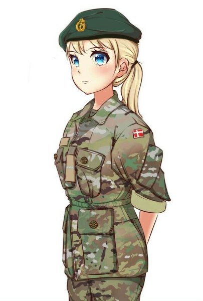 Аниме Военная форма