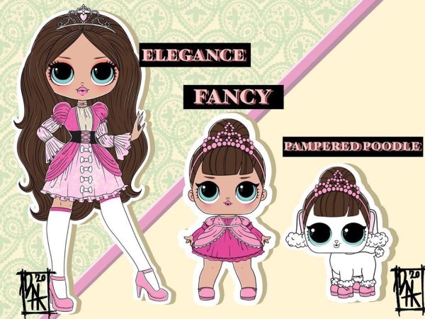 Fancy girl кукла ЛОЛ