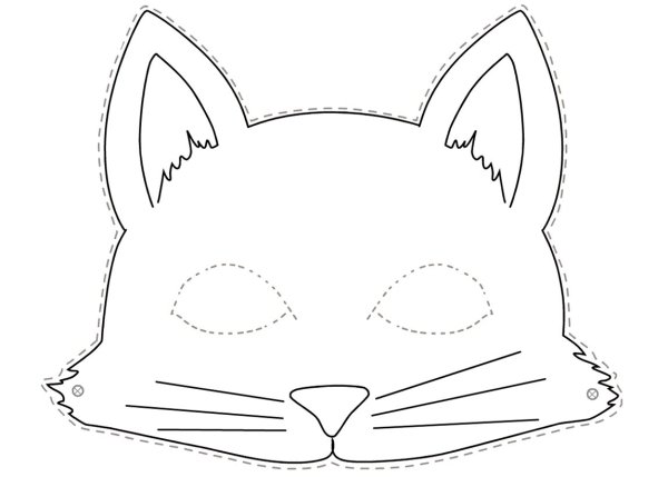 Маска кота