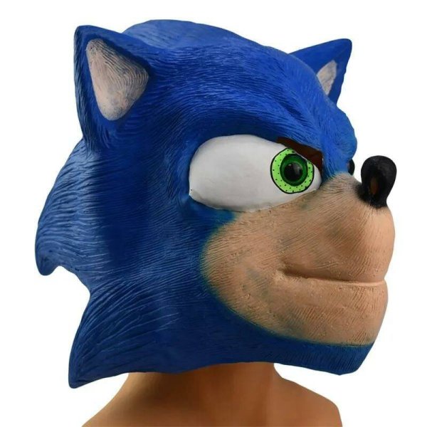 Маска Соника Sonic