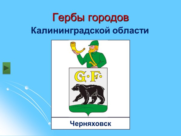 Флаг города Черняховска Калининградской области