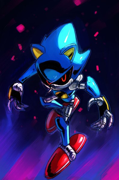 Metal Sonic арт