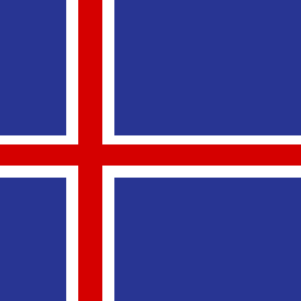 Флаг Исландии 1936