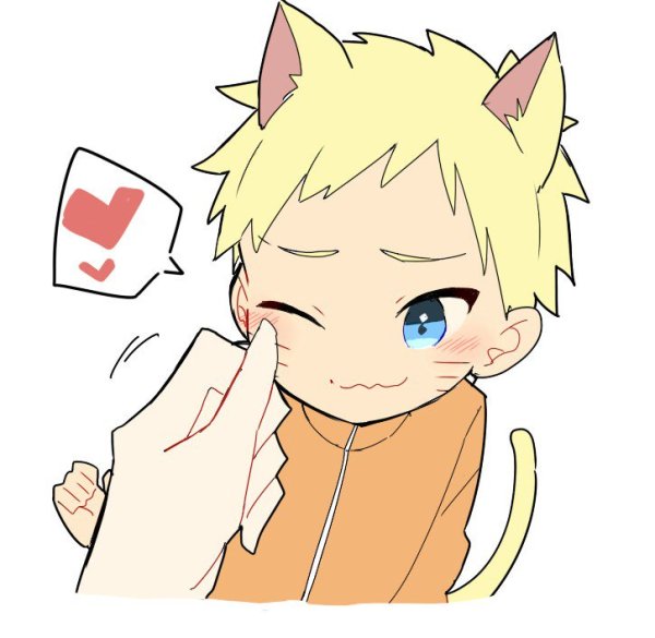 Котик Наруто Узумаки