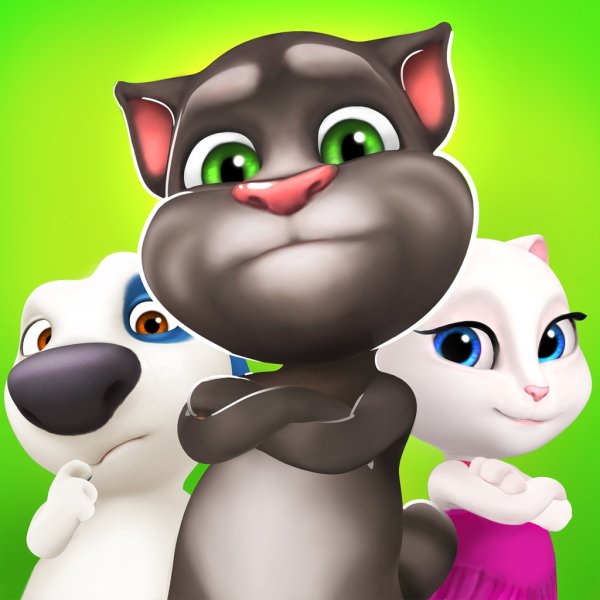 Talking Tom outfit7 гамбургер