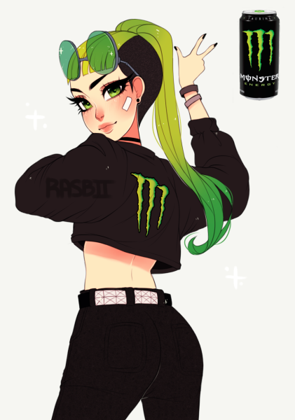 Хуманизация Энергетиков Monster Energy
