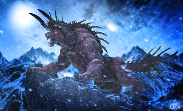 Бахамут Monster Hunter World