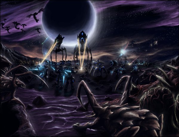STARCRAFT 2 колосс