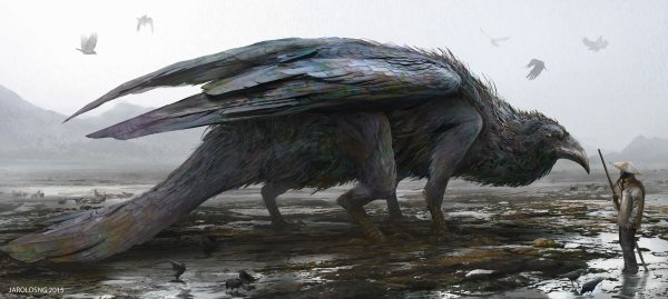 Гигантский ворон
