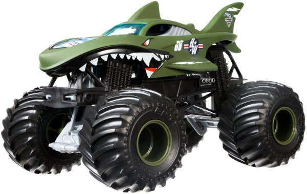 Hot Wheels Monster Truck акула