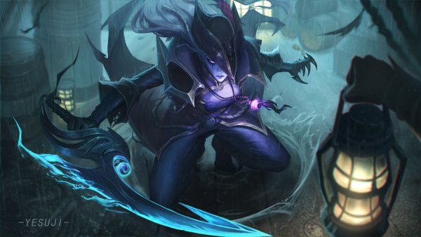 Диана из темных вод League of Legends