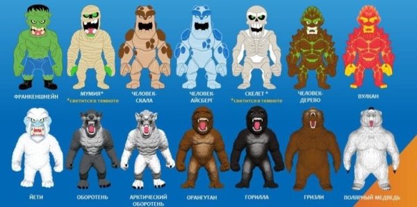 Игрушка Франкенштейн монстр Флекс