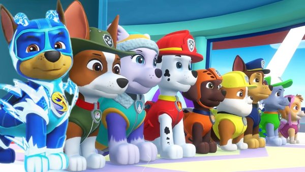 Щенячий патруль Mighty pups