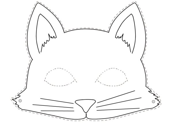 Маска кота