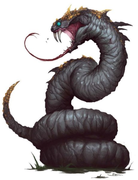 DND змея
