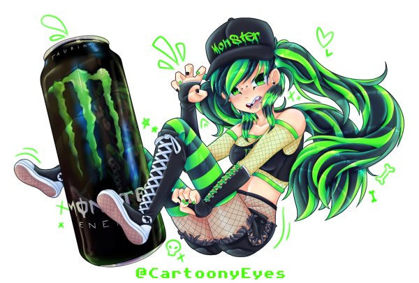 Monster Energy хуманизация