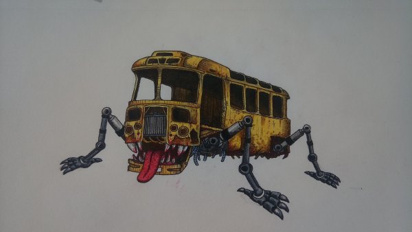 Автобус монстр