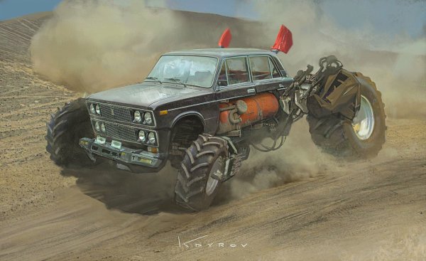 Художник Данияр Кдыров