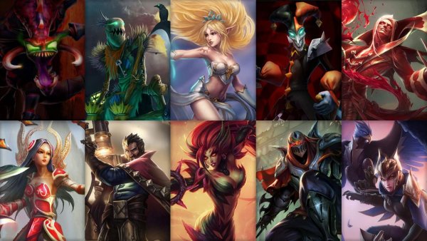 Герои игры League of Legends