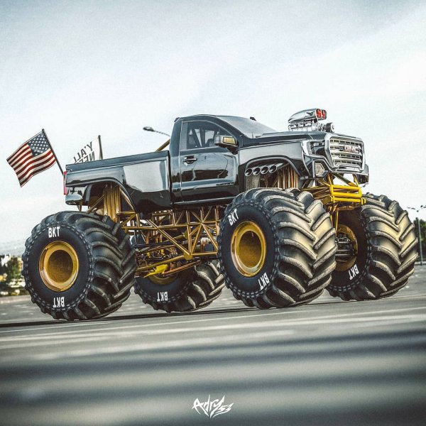 Монстр трак GMC