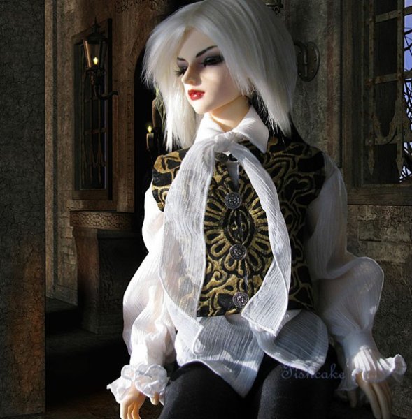 Фарфоровые шарнирные куклы Vampir