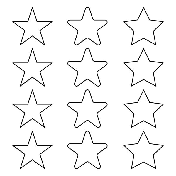 Трафареты звезды и флаги (48 фото)