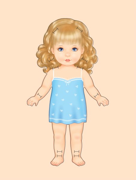 Кукла для одевания