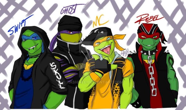 TMNT Ребел и Свифт