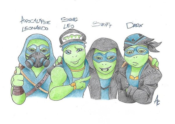 TMNT SWAG Лео Свифт