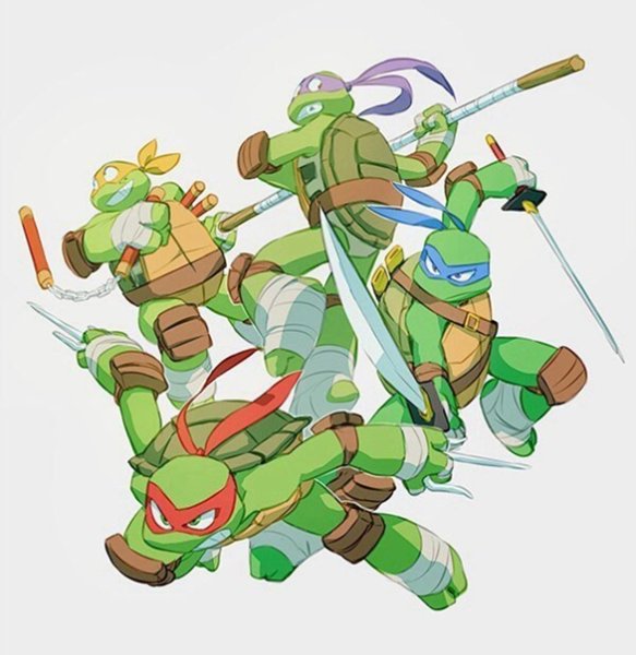 РАФ TMNT 2012 арт