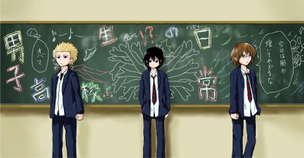 Danshi Koukousei no Nichijou фильм 2009