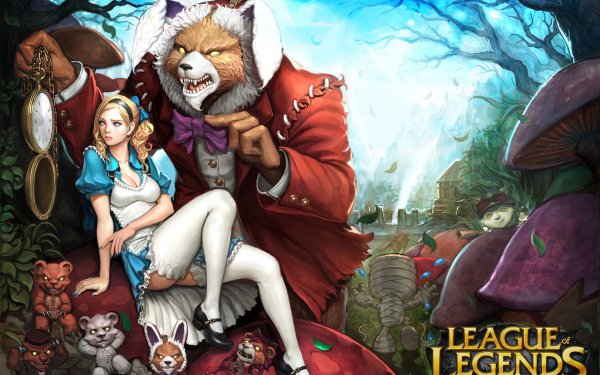League of Legends Энни арт