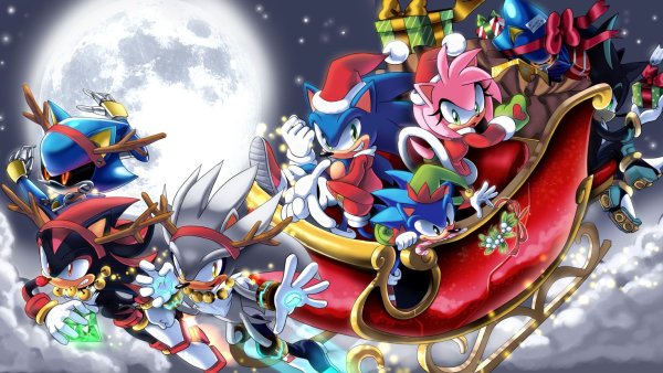 Sonic the Hedgehog новый год
