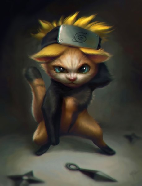 Кот ниндзя Наруто