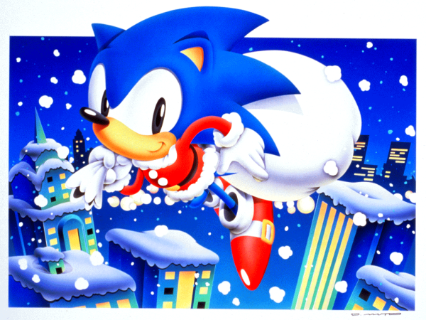 Новогодний Sonic the Hedgehog