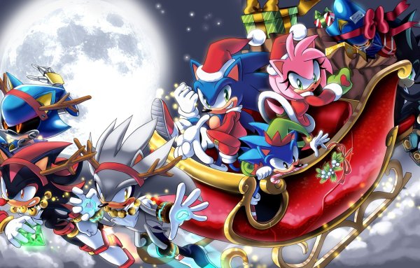 Sonic the Hedgehog новый год