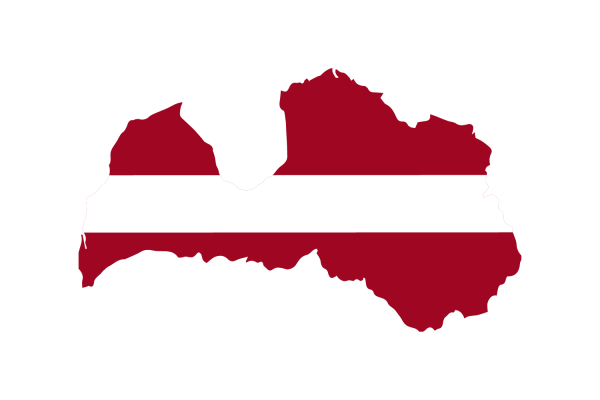 Очертания Латвии