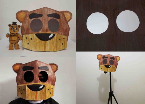 Five Nights at Freddy's Papercraft Фредди