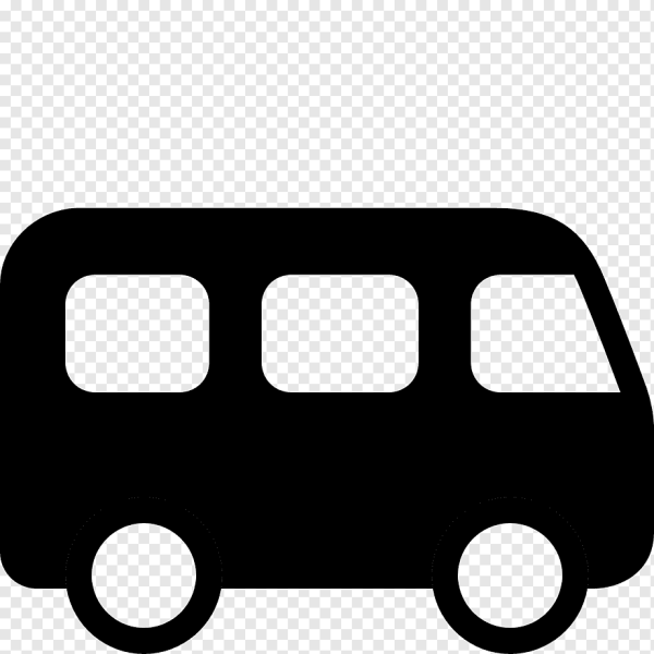 Автобус трафарет