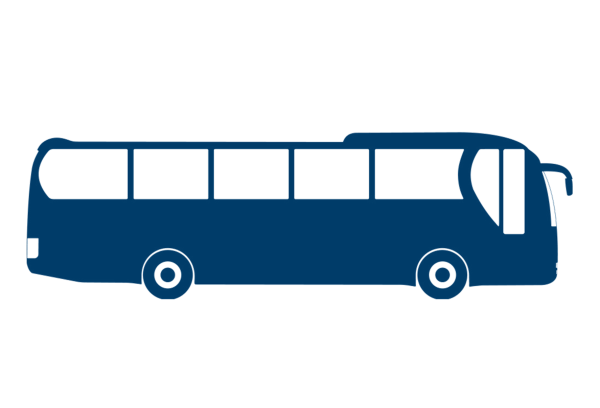 Автобус сбоку вектор