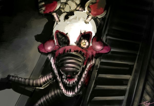 FNAF Nightmare Mangle