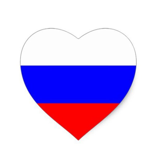 Сердечко Россия