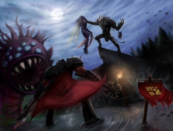 League of Legends монстры